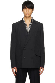 balmain - Black Main Lab Blazer