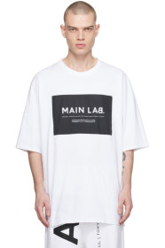 balmain - White Label T-Shirt