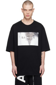 balmain - Black Hologram T-Shirt