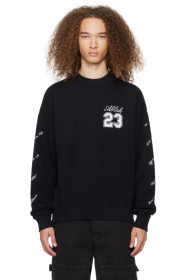 off-white - Black '23' Skate Sweatshirt