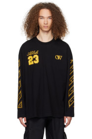 off-white - Black 'OW 23' Long Sleeve T-Shirt