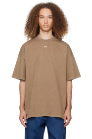 off-white - Tan S.Matthew Skate T-Shirt