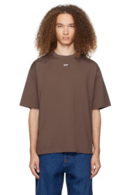off-white - Brown Arrow Emb Skate T-Shirt