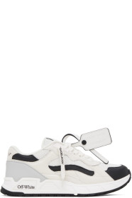 off-white - White & Black Kick Off Sneakers