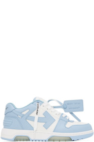 off-white - White & Blue Out Of Office Sneakers