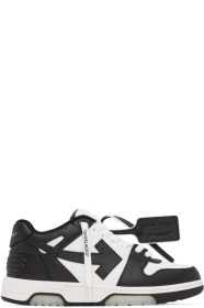 off-white - Black & White Out Of Office Sneakers