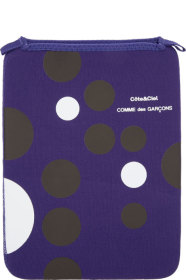 Comme des Garçons Wallets - Étui pour iPad bleu d'outremer édition Côte & Ciel
