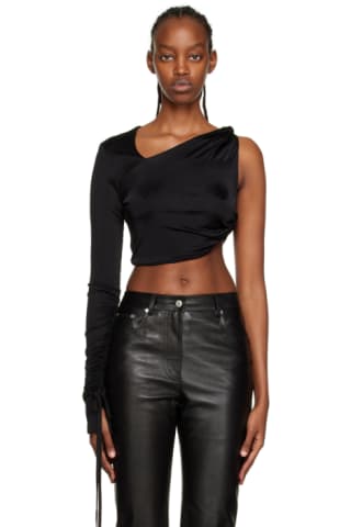 Off-White Draped Top