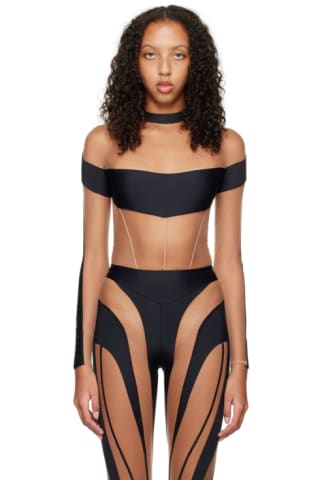 Brown Illusion Bodysuit