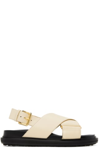 Brown Fussbett Sandals