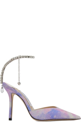 Jimmy Choo / Jean Paul Gaultier White Bing 90 Heels