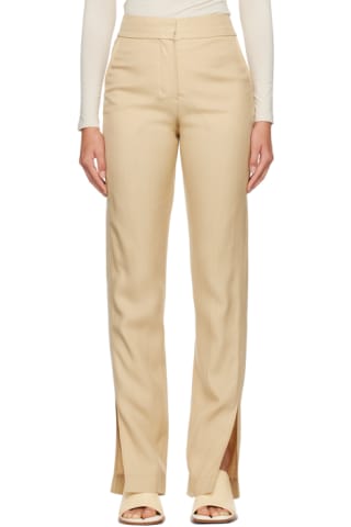 Beige Le Chouchou 'Le Pantalon Criollo' Trousers