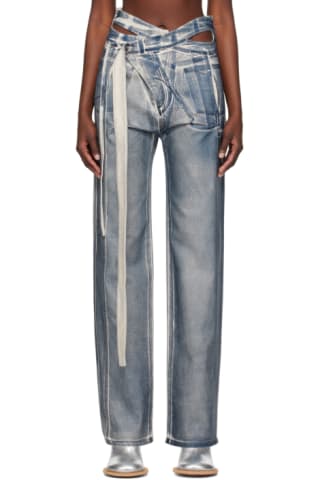 SSENSE Exclusive Blue Jeans