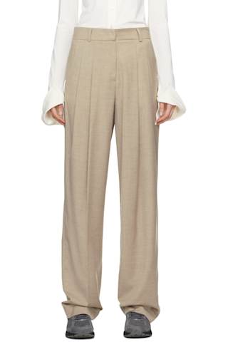 Off-White Ripley Pleated Trousers