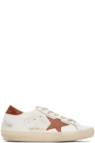 SSENSE Exclusive White Limited Edition Superstar Sneakers