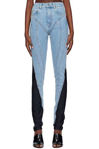 Blue Spiral Jeans