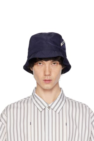Black Le Chouchou 'Le bob Ovalie' Bucket Hat
