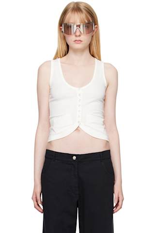 SSENSE Exclusive White Gisele T-shirt