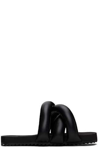 SSENSE Exclusive Red Tyre Slides