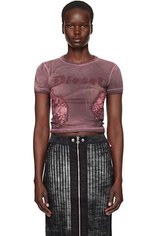 Purple T-Uncuties-Short-Q1 T-Shirt