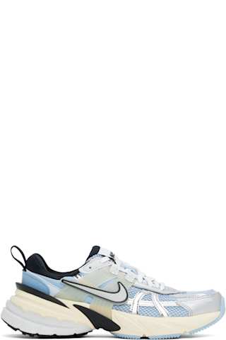 Black & Silver V2K Run Sneakers