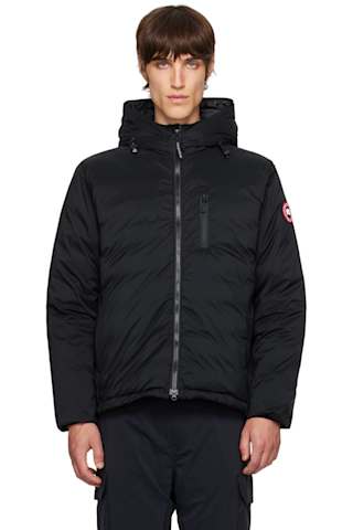 Black HyBridge Down Jacket