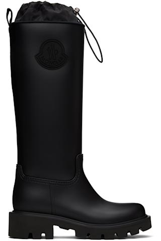 Black Kickstream High Rain Tall Boots