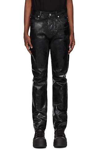 Beige Hollywood Detroit Cut Jeans