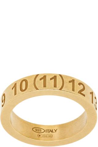 Gold Engraved Ring