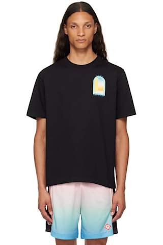 Black 'Le Jeu Coloré' T-Shirt