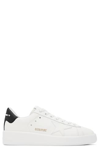 White & Black Purestar Sneakers