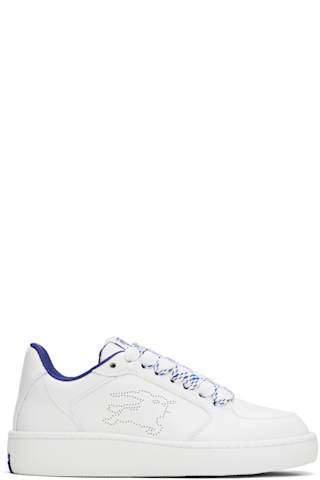 White Leather Box Sneakers