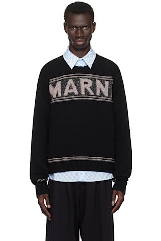 Black Check Cardigan