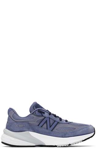 Off-White & Purple Made in USA 990v6 Sneakers