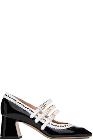 Black Mary Jane Platform Loafers