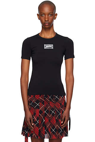 Black & White 'The Color-Block' T-Shirt