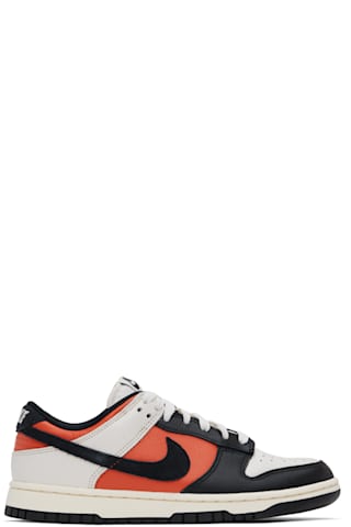 Gray & Off-White Dunk Low Sneakers