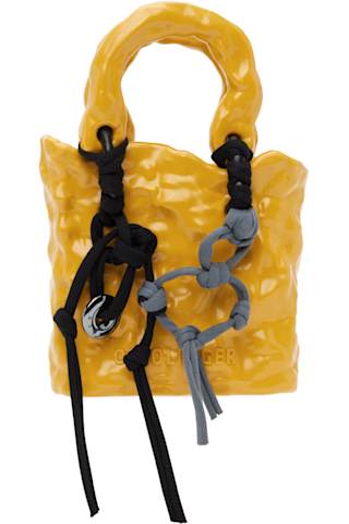 Gold Signature Ceramic Bag