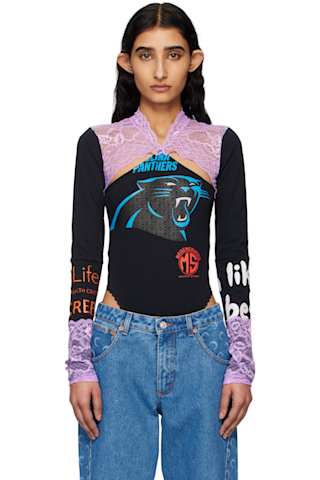 Blue Regenerated Graphic Baby Fit T-shirt