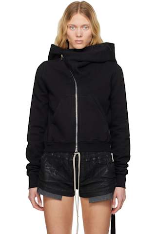 Black & Off-White Hollywood Jumbo Lace Puffer Sneaks Sneakers