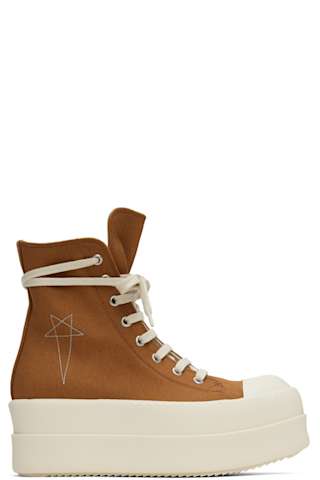 Gray Hollywood Jumbo Lace Puffer Sneaks Sneakers