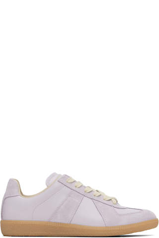 White Paint Replica Sneakers