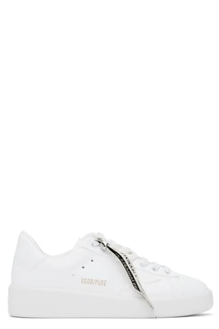 White & Black Purestar Sneakers