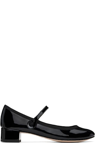 Brown Rose Mary Jane Heels