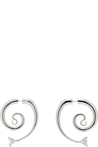Silver Cubo Earrings