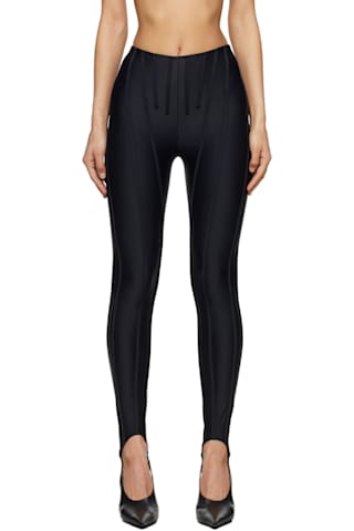 Blue Curved Seam Jeans