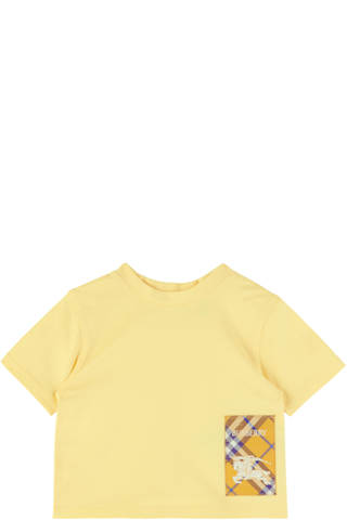 Baby White Thomas Bear Cotton T-shirt