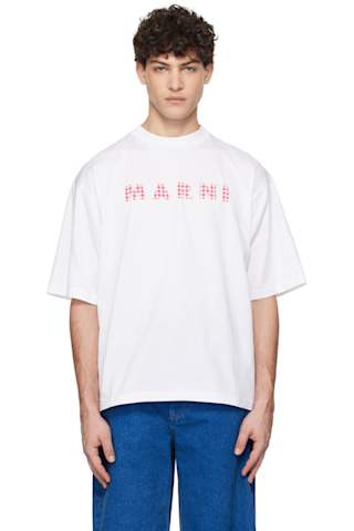 Gray Printed Logo T-shirt