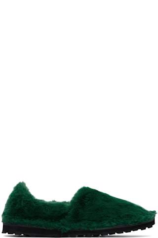 Brown 'Marni' Symbol Loafers