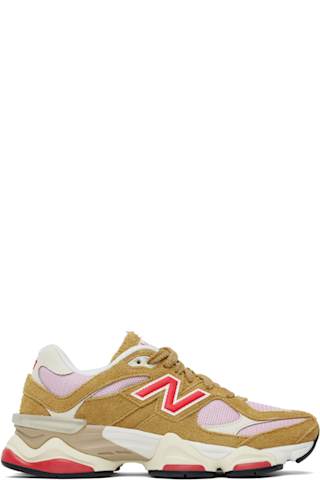 Green & Orange 9060 Sneakers